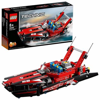 Lego Technic 42089 Rennboot Powerboot Kolbenmotor 174 Teile Spielset Spielzeug