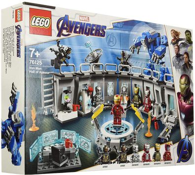 LEGO Marvel 76125 Avengers Super Heroes Iron Mans Werkstatt Spielset 524 Teile