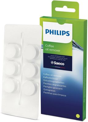 Philips CA6704/10 Kaffeefettlöser Entkalker 6 Tabletten Kaffeevollautomaten