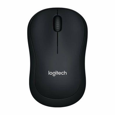 Logitech Wireless Mouse M185 Swift Grey Kabellos USB-Nano-Empfänger Plug&Play