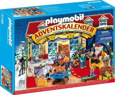Playmobil 70188 Adventskalender Weihnachten im Spielwarengeschäft Figuren Kinder
