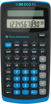 Texas Instruments TI 30 ECO RS Taschenrechner solarbetrieben Schule Beruf