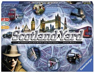 Ravensburger 26601 Scotland Yard Strategiespiel Familienspiel Gesellschaftsspiel