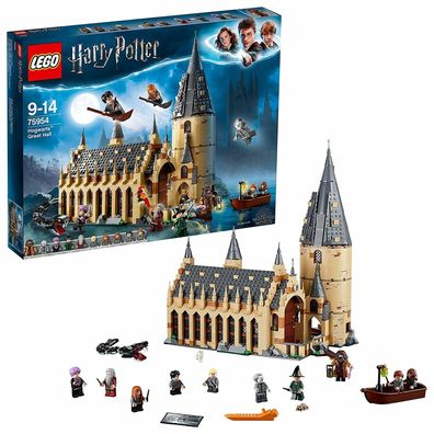 LEGO 75954 Harry Potter Die große Halle von Hogwarts Spielset Bauset 878 Teile