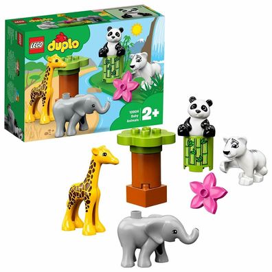 LEGO Duplo 10904 Süße Tierkinder 4 Tierfiguren Bausteine Spielzeug Motorik