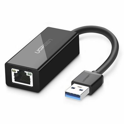 UGREEN USB 3.0 auf RJ45 Gigabit Ethernet Adapter Netzwerk Windows Schwarz