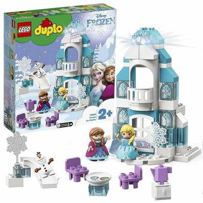 LEGO Duplo 10899 Elsas Eispalast 3 Spielfiguren Bausteine Bauspielzeug 59 Teile
