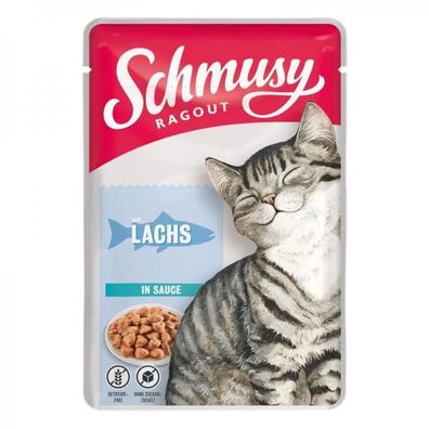 Schmusy Ragout mit Lachs in Sauce 100g (Menge: 22 je Bestelleinheit)