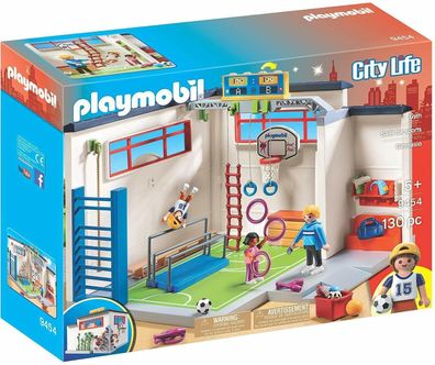 Playmobil City Life 9454 Turnhalle Ergänzungsset Spielset Figuren ab 5 Jahren