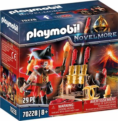 Playmobil Novelmore 70228 Burnham Raiders Feuerwerkskanonen und Feuermeister