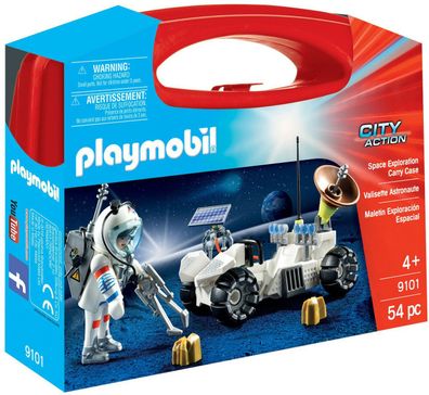 Playmobil City Action 9101 Mitnehmkoffer Moonracer Spielset Figuren 54 Teile