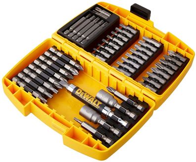 Dewalt 71572 Schrauberbit-Set Magnet-Steckschlüssel Bithalter Koffer 42-teilig