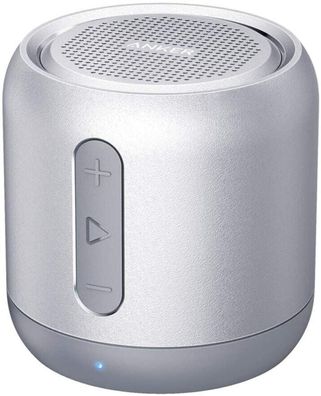 Anker SoundCore Mini Bluetooth Lautsprecher FM Radio USB iPhone Android Silber