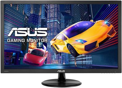 ASUS VP228HE 21,5 Zoll FHD Gaming-Monitor 1920 x 1080p 1ms HDMI D-Sub Schwarz