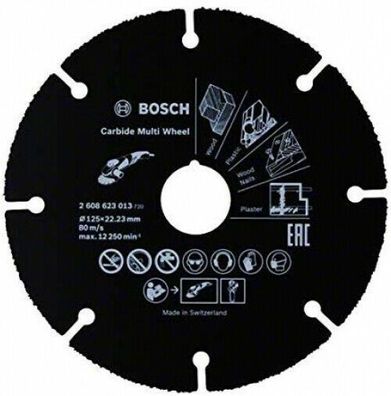 Bosch Professional Trennscheibe Multi Wheel 125 mm Winkelschleifer Zubehör