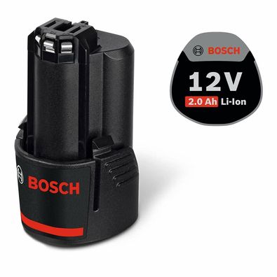 Bosch Professional 1600Z0002 Akku 12 V GBA 2,0 Ah Lithium-Ionen Werkzeug Zubehör