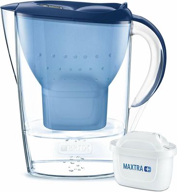 BRITA Wasserfilter Marella 2,4L blau 1 MAXTRA+ Filterkartusche Tischwasserfilter