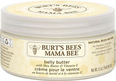Burt's Bees Mama Bee parfümfreie Körperbutter Frauen Bauch Schwangerschaft 185g