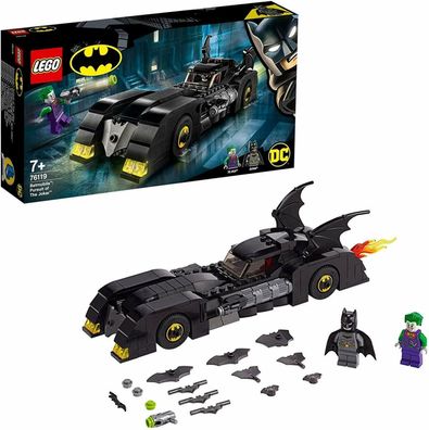 LEGO 76119 DC Batman Batmobile Verfolgungsjagd mit dem Joker 342 Teile Bauset