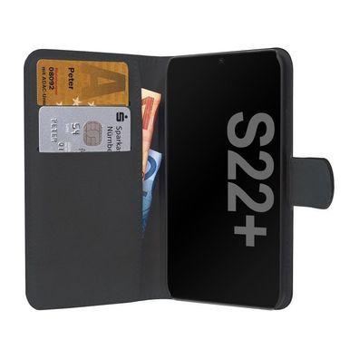 PEDEA Bookstyle für das Samsung Galaxy S22+ 5G , schwarz