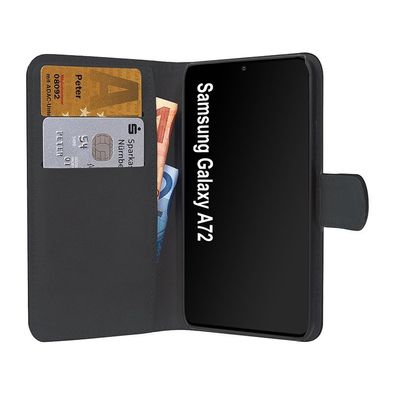 PEDEA Bookstyle für das Samsung Galaxy A72 , schwarz