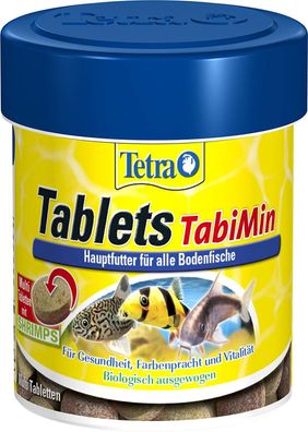 Tetra Tablets TabiMin Hauptfutter Futtertabletten Fischfutter Dose 120 Tabletten