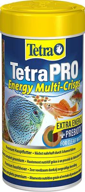 Tetra Pro Energy Multi-Crisps Premiumfutter Hauptfutter Zierfische 250 ml Dose