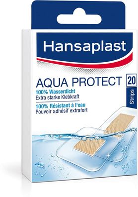Hansaplast Aqua Protect Pflaster Wasserdicht Wundpflaster Heftpflaster 20 Strips