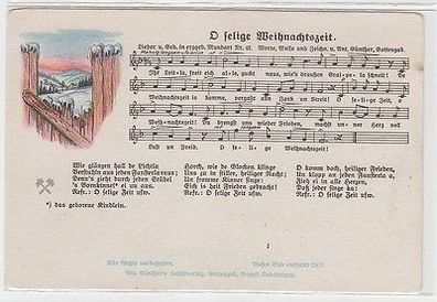 67158 Anton Günther Lied Ak "O selige Weihnachtszeit" um 1920