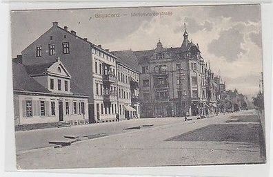 65835 Feldpost Ak Graudenz Marienwerderstrasse 1915
