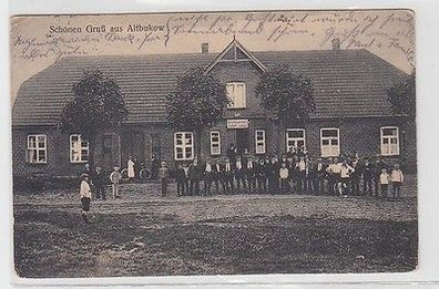 67417 Ak schönen Gruß aus Altbuckow Gastwirtschaft Rudolf Lange 1926