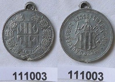 seltene Medaille Gauturnfest Lengefest 22. Juli 1883 (111003)