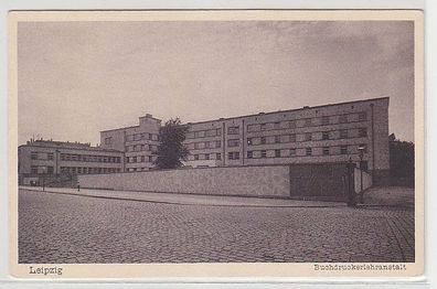 67044 Ak Leipzig Buchdruckerlehranstalt um 1930