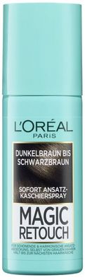 L'Oréal Paris Magic Retouch Ansatz-Kaschierspray Dunkelbraun Schwarzbraun 75 ml