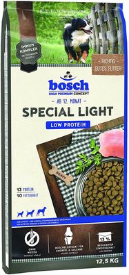 bosch HPC Special Light Low Protein Hundefutter Trockenfutter Weizenfrei 12,5 kg