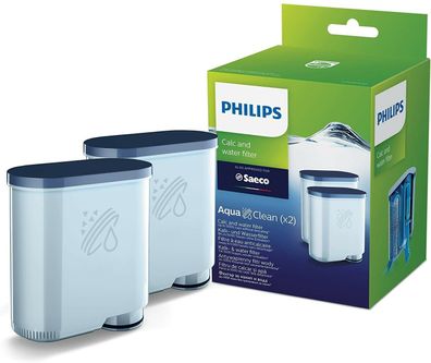 Philips CA6903/22 Aqua Clean Kalk & Wasserfilter Kaffeevollautomaten 2er Pack