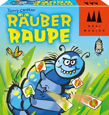 Schmidt Spiele 40886 Räuber Raupe Drei Magier Kartenspiel Kinder Familienspiel