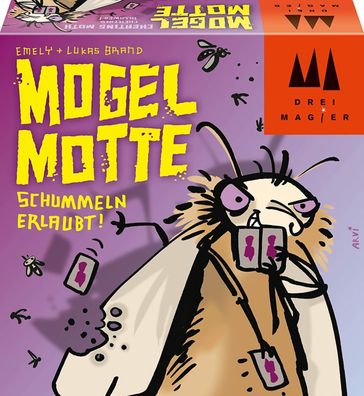 Schmidt Spiele 40862 Mogel Motte Drei Magier Kartenspiel Kinder Familienspiel