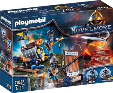 Playmobil Novelmore 70538 Angriffstrupp Minifigur Spielzeug Spielset 51 Teile