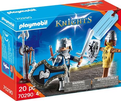 Playmobil Knights 70290 Geschenkset Ritter Minifigur Spielzeug Spielset 20 Teile