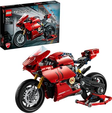 LEGO Technic 42107 Ducati Panigale V4 R Modell Motorrad Spielzeug 646 Teile