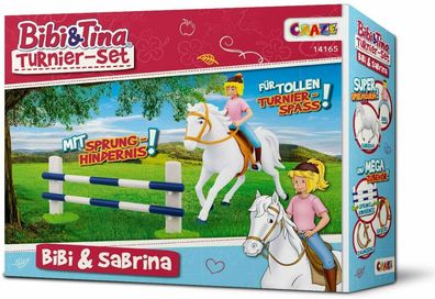 CRAZE 14165 Bibi & Tina Turnierset Bibi Sabrina Spielfiguren Spielzeug Pferde