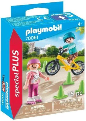 Playmobil Special Plus 70061 Kinder Skates BMX Fahrrad Figur Spielzeug Spielset