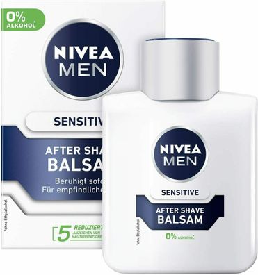 NIVEA MEN Sensitive After Shave Balsam Herren Männer Pflege Rasur 100 ml