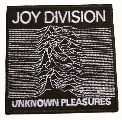 Joy Division Unknown Pleasures Aufnäher Patch NEU & Official!