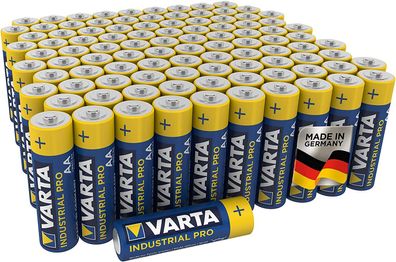VARTA Industrial Pro Batterie AA Mignon Alkaline LR6 Tastatur Einweg 100er Pack