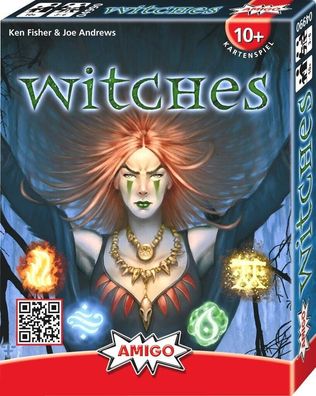 Amigo 4990 Witches Kartenspiel Familienspiel Gesellschaftsspiel ab 10 Jahre