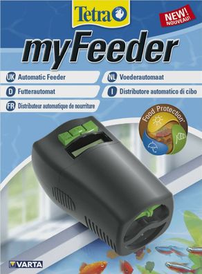 Tetra myFeeder Automatischer Futterautomat Zierfische Aquarium Fischfütterung