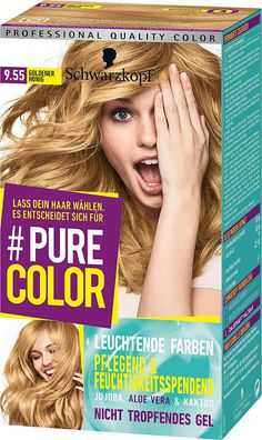Schwarzkopf Pure Color Coloration 9.55 Goldener Honig Stufe 3 143 ml 1er Pack