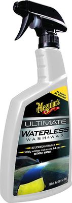 Meguiar's G3626 Ultimate Waterless Wash and Wax Trockenwäsche Auto Pflege 768ml